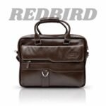 Genuine Leather Office Bag Coffee Color