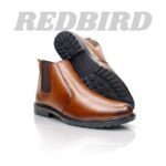 Genuine Leather Brown color Boot with Elasic