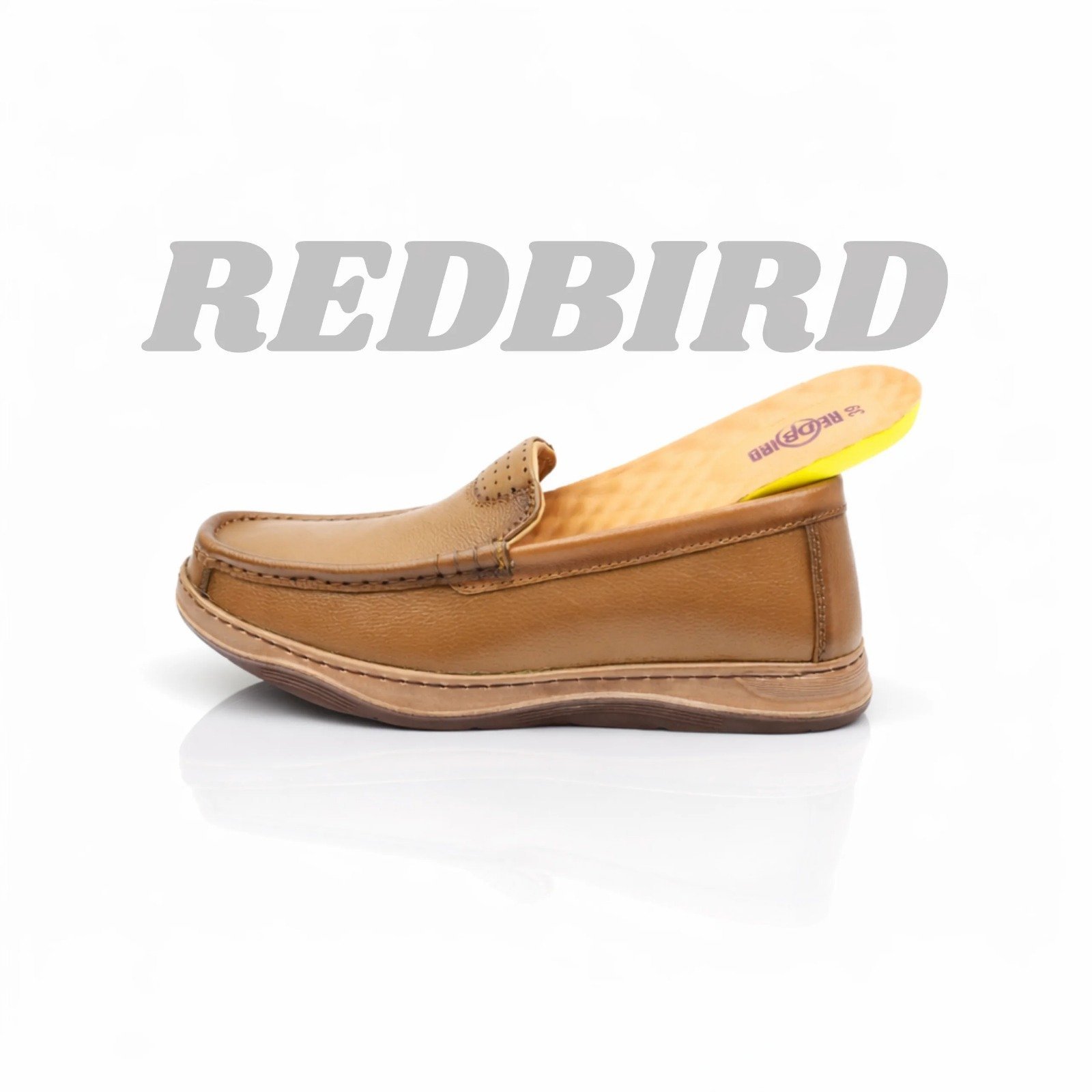 113465.jpg Genuine Leather Premium Brown Loafer - Image 1