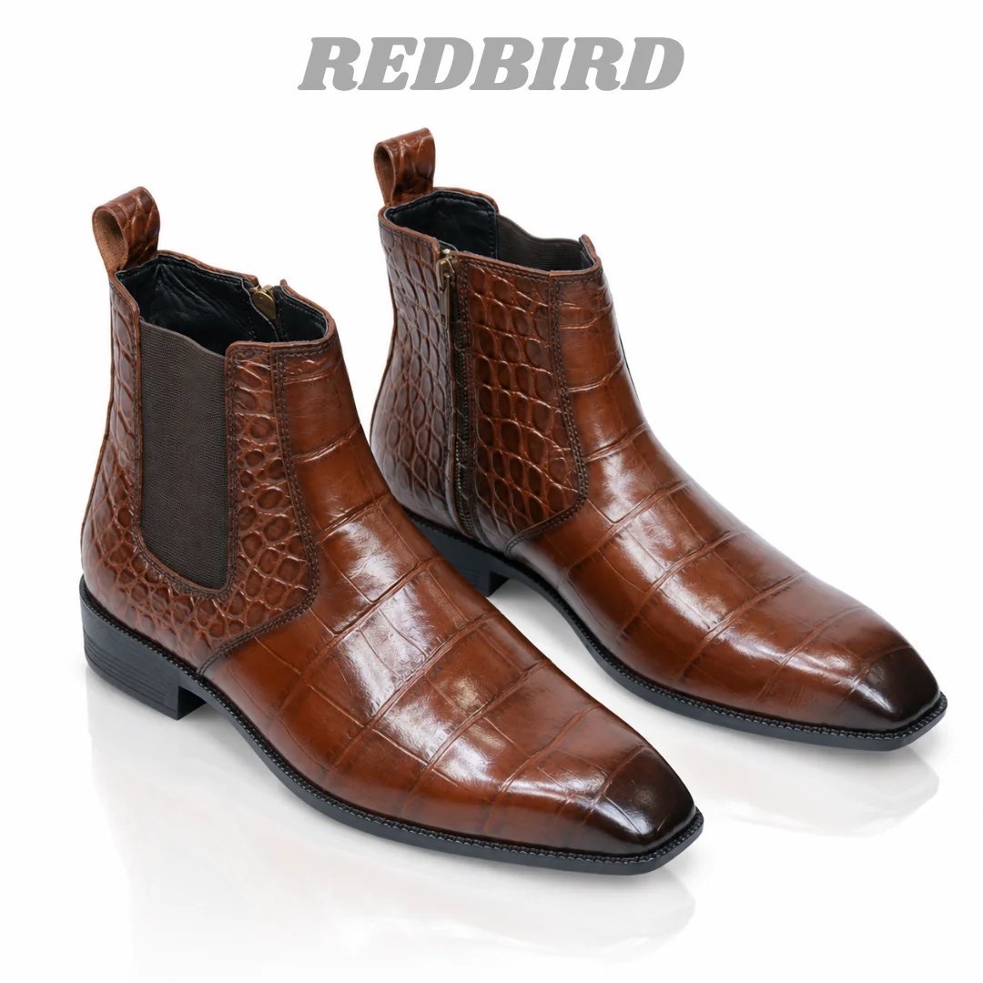 2026/08/193111-1.jpg Genuine Leather Chelsea boot - Image 1