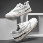 Grey White Casual Sneakers