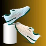 White Green Casual Sneakers