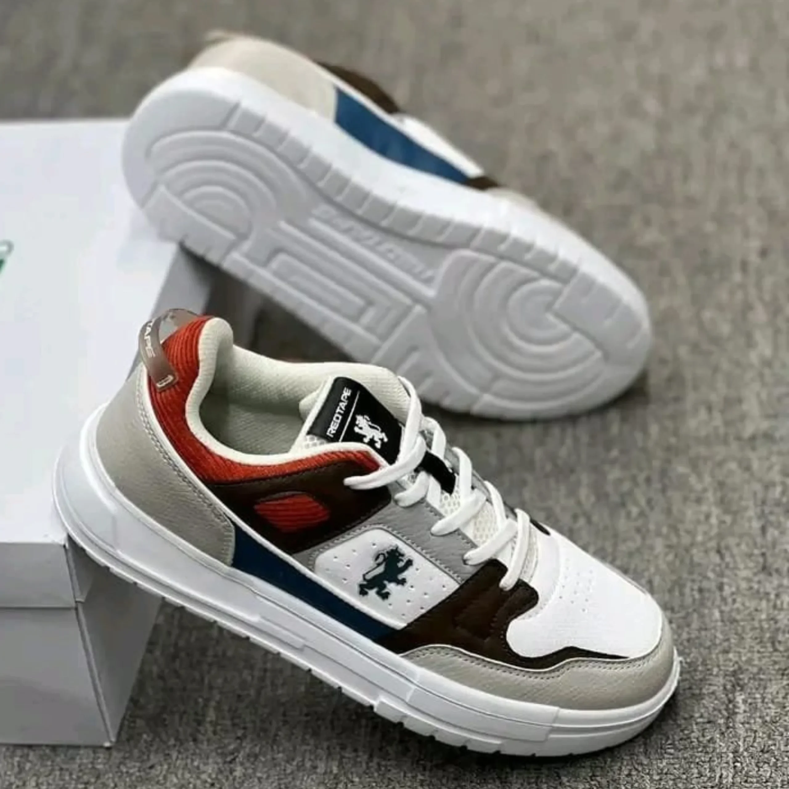 red-scaled-1.webp Redtap Light Weight Sneakers - Image 1