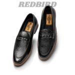 Cow Leather Black Penny Loafer