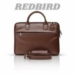Genuine Leather Brown Laptop Bag